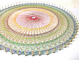 ★糸かけ曼荼羅ワークショップ in リーベルカフェ