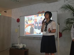 8月19日 東松島市の女子高生「語り部」が東日本大震災を語り継ぐイベント