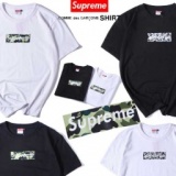 春夏新作入荷定番SUPREME シュプリーム tシャツ 半袖 ボックスロゴ カットソー 半袖 コットン ...