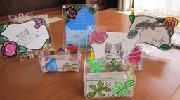 自分だけのグラスアート作品を作りませんか。