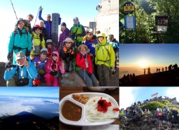 一合目から登る富士山チャレンジ