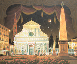 笹倉鉄平　ストーリーを感じる「道」と「広場」　～画家のひと言を添えて～