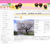 ”ふるさと再発見”自然環境と桜の散策ウォッチングやはば
