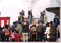 東京湾観音【節分会】福豆まき