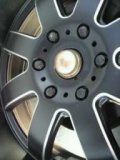 ハイエース、グランドハイエース用アルミホイール加工、センターハブ加工