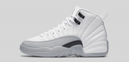 ナイキ ウィメンズ エア ジョーダン 12 レトロ 510815-108 Air Jordan 12 GS "Barons" White/Wo...
