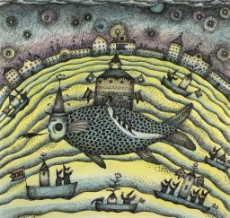 絵本作家 おぼまこと展「もうひとつの国から」