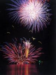 聖高原納涼煙火大会