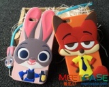 2016ディズニー最新作ズートピアもふもふキュートなウサギ とキツネ『ズートピア』のスマホカバ...