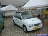 魚沼市初となる魚沼市環境フェア2013に車のリサイクルを考えるコンバートEVの展示と試乗