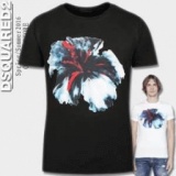 人気商品 春夏 DSQUARED2 ディースクエアード 半袖Tシャツ 2色可選