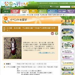 写真展『丘陵地公園の自然〜夏〜』