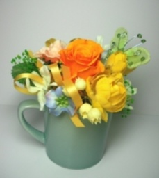 プリザーブドフラワーアレンジメント教室