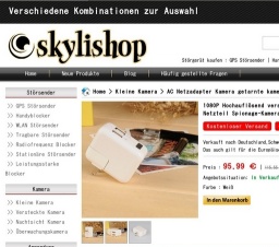 Spion versteckte Kamera AC-Netzteil Selbstaufnahme Mini spion DVR