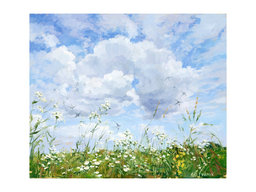 絵画展 口と足で表現する世界の芸術家たち