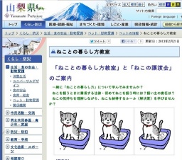猫との暮らし方教室＆譲渡会