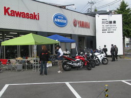 栃木県大田原市の川口輪業にてオートバイ試乗会（無料）