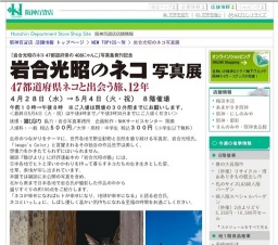 「まるごと猫フェスティバル」＆岩合光昭のネコ写真展