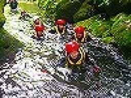 平日イベント　キャニオニング体験ツアー　社会人サークルFEAD