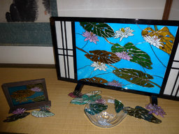 ～夏を彩る～　グラスアート作品展 