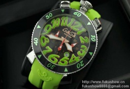 爆買い新作GAGA MILANOガガミラノ クロノグラフ 48MM 6054.2 日本製クオーツ 6針 日付表示 防水...