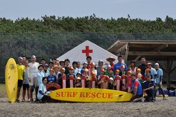 赤十字ジュニア・ライフセービング教室