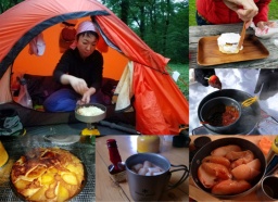 スタッフ高津のハジメテ山メシ "アップサイドダウンケーキ”にチャレンジ