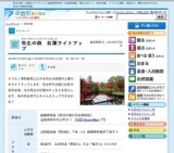 弥生の森 紅葉ライトアップ