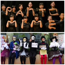 劇団東京人形夜北千住大道芸