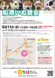 ちばわん『船橋いぬ親会】開催のご案内