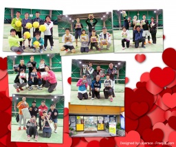 【ITC神戸インドアテニス バレンタイン特別企画】今年のバレンタインはテニスコートで盛り上が...