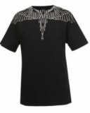 2017定番アイテムMARCELO BURLON マルセロバーロン ブラックT コピー販売メンズ半袖Tシャツ
