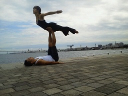 11月5日 外アクロヨガ｜ECLORE YOGA