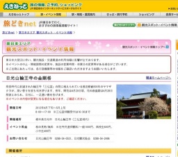 日光山輪王寺の金剛桜