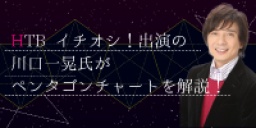 HTB イチオシ！出演の川口一晃氏がペンタゴンチャートを解説！(札幌)