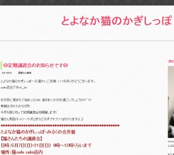 猫さんたちの譲渡会