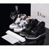 個性派 DIOR ディオール ハイカットスニーカー 2色可選