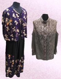 古布のファッション・バック展