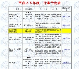 春の企画展