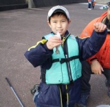 家族でチャレンジ　房総フィッシング!