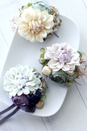 アーティフィシャルフラワーでコサージュづくり | ハウスクエア横浜