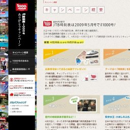 JTB時刻表1000号ありがとうキャンペーン-キャンペーン概要