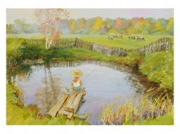 絵画展 口と足で表現する世界の芸術家たち