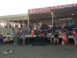 2017年8月12日(土) 鎌倉材木座海岸 夏を満喫スペシャルGaitomo国際交流パーティー