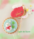 クリスマスクッキーポップス