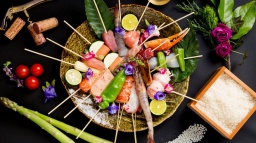 2/10(土)13:00～30名規模【独身30代40代限定】串揚げと和食の独身ワイン会 《赤坂見附》