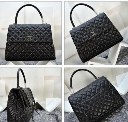 綺麗目とオシャレに　シャネル　定番の落ち着いたショルダーバッグ　女性らしい　ココマーク　...