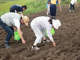 8/4 房総いすみでそば打ち体験＜そばの種蒔き＞｜いなかからのお便り -いラ研スタッフブログ-