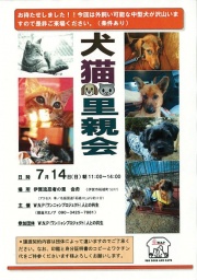 犬猫里親会