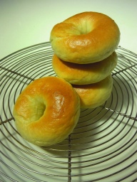 「時短ベーグル」+焼印作り